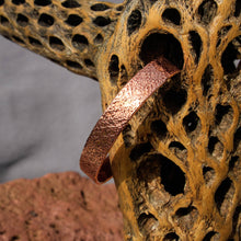 Load image into Gallery viewer, Copper Bracelet - Hand Textured (CB 1002)