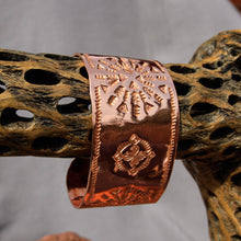 Load image into Gallery viewer, Copper Bracelet - Hand Stamped (CB 1003)