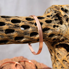 Load image into Gallery viewer, Copper Bangle Bracelet (CBB 1007)