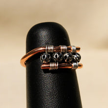 Load image into Gallery viewer, Copper Ring with Metal Beads  (CR 1003)