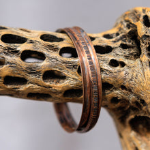 Load image into Gallery viewer, Copper Spinner Bangle Bracelet (SB 1023)