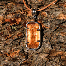 Load image into Gallery viewer, Golden Topaz Crystal and Sterling Silver Pendant (SSP 1044)