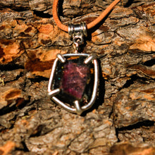 Load image into Gallery viewer, Watermelon Tourmaline and Sterling Silver Pendant (SSP 1049)