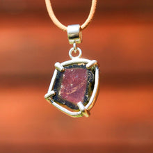 Load image into Gallery viewer, Watermelon Tourmaline and Sterling Silver Pendant (SSP 1050)