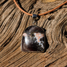 Load image into Gallery viewer, Amethyst Cabochon and Sterling Silver Pendant (SSP 1059)