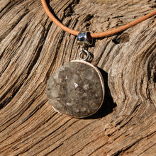 Load image into Gallery viewer, Amethyst Cabochon and Sterling Silver Pendant (SSP 1061)