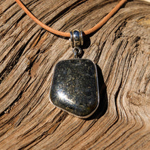 Load image into Gallery viewer, Marcasite and Quartz Cabochon and Sterling Silver Pendant (SSP 1066)