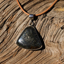 Load image into Gallery viewer, Marcasite and Quartz Cabochon and Sterling Silver Pendant (SSP 1067)