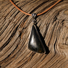 Load image into Gallery viewer, Apache Gold (Healers Gold) Cabochon and Sterling Silver Pendant (SSP 1068)