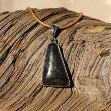 Load image into Gallery viewer, Apache Gold (Healers Gold) Cabochon and Sterling Silver Pendant (SSP 1069)