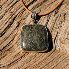 Load image into Gallery viewer, Apache Gold (Healers Gold) Cabochon and Sterling Silver Pendant (SSP 1070)