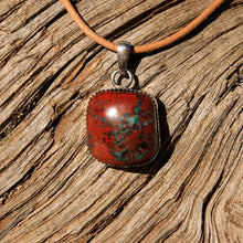Load image into Gallery viewer, Sonoran Sunrise Cabochon and Sterling Silver Pendant (SSP 1104)