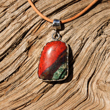 Load image into Gallery viewer, Sonoran Sunrise Cabochon and Sterling Silver Pendant (SSP 1105)