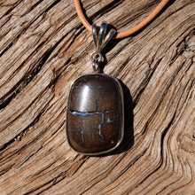 Load image into Gallery viewer, Boulder Opal Cabochon and Sterling Silver Pendant (SSP 1115)