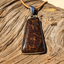 Load image into Gallery viewer, Dinosaur Bone Cabochon and Sterling Silver Pendant (SSP 1120)