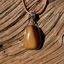 Load image into Gallery viewer, Biggs Jasper Cabochon and Sterling Silver Pendant (SSP 1123)