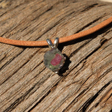 Load image into Gallery viewer, Watermelon Tourmaline and Sterling Silver Pendant (SSP 1127)