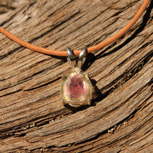 Load image into Gallery viewer, Watermelon Tourmaline and Sterling Silver Pendant (SSP 1128)