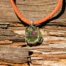 Load image into Gallery viewer, Watermelon Tourmaline and Sterling Silver Pendant (SSP 1155)