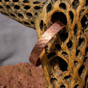 Copper Bracelet - Hand Textured (CB 1002)