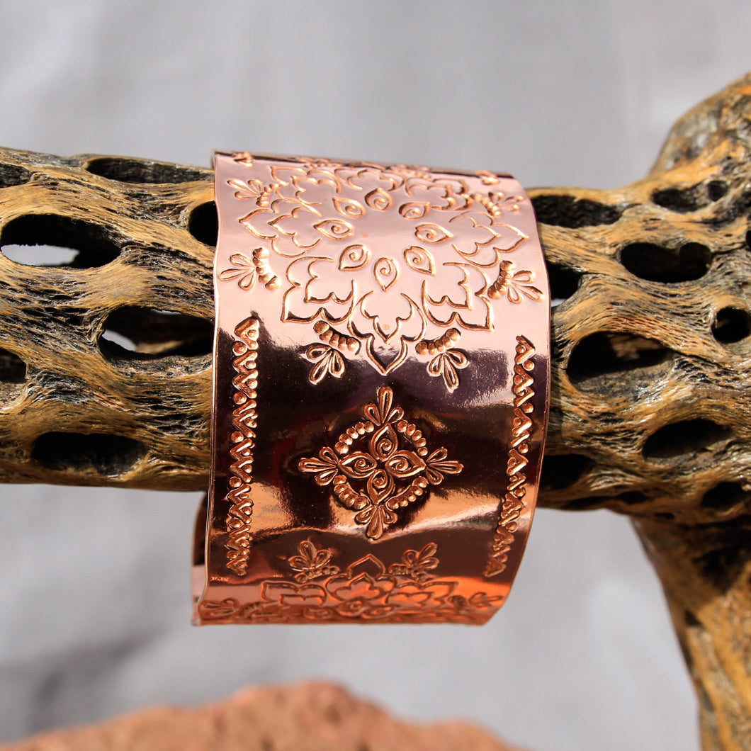 Copper Bracelet - Hand Stamped (CB 1005)