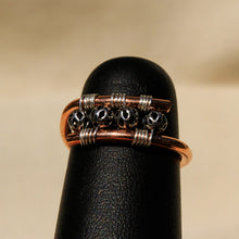 Load image into Gallery viewer, Copper Ring with Metal Beads  (CR 1003)
