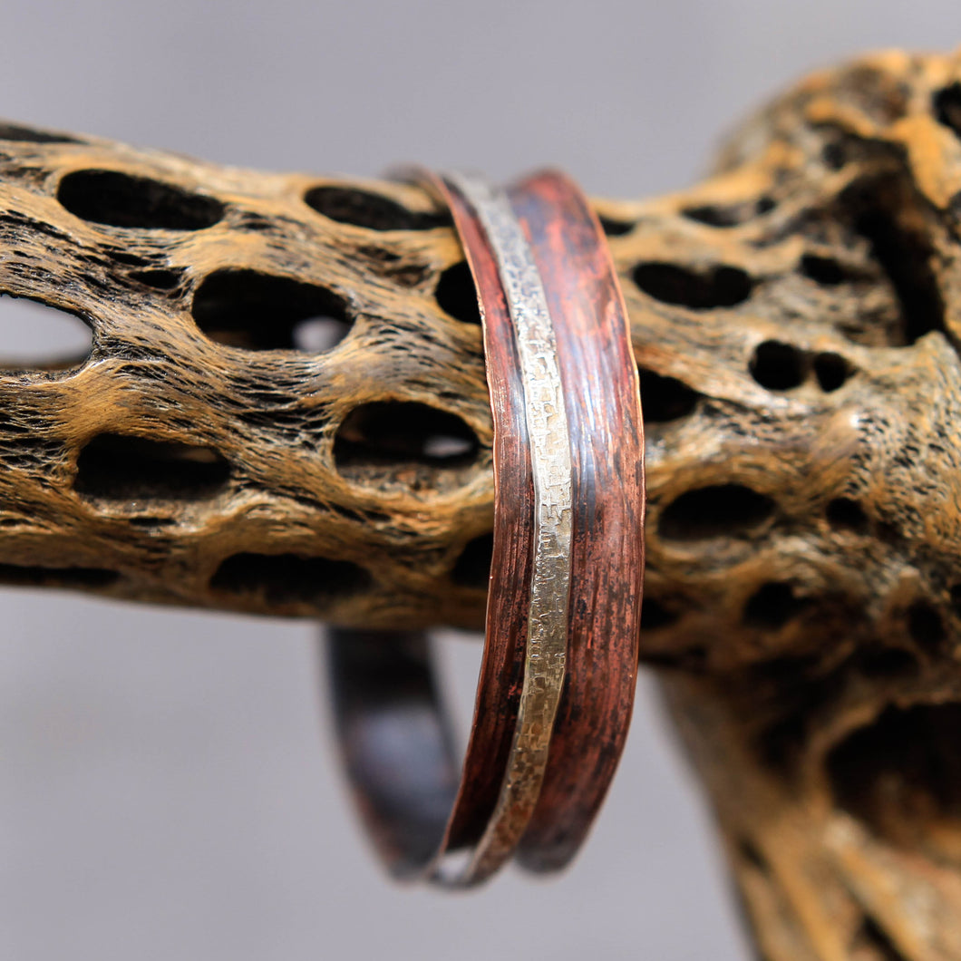 Copper Spinner Bangle Bracelet (SB 1018)