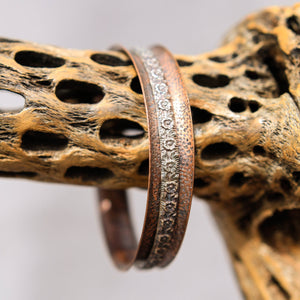 Copper Spinner Bangle Bracelet (SB 1020)