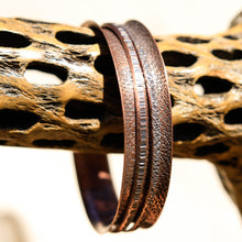 Load image into Gallery viewer, Copper Spinner Bangle Bracelet (SB 1028)
