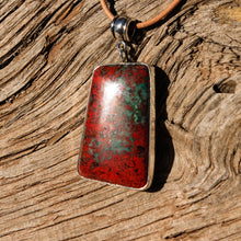 Load image into Gallery viewer, Sonoran Sunrise Cabochon and Sterling Silver Pendant (SSP 1103)
