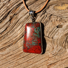 Load image into Gallery viewer, Sonoran Sunrise Cabochon and Sterling Silver Pendant (SSP 1103)
