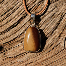 Load image into Gallery viewer, Biggs Jasper Cabochon and Sterling Silver Pendant (SSP 1123)
