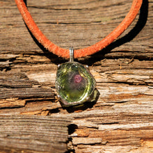 Load image into Gallery viewer, Watermelon Tourmaline and Sterling Silver Pendant (SSP 1155)
